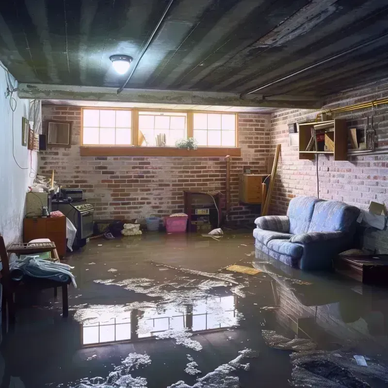 Flooded Basement Cleanup in Central Park, WA